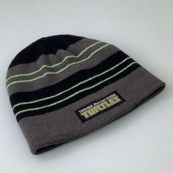 Nickelodeon Teenage Mutant Ninja Turtles Knit Beanie Hat size OSFM EUC - Picture 11 of 11
